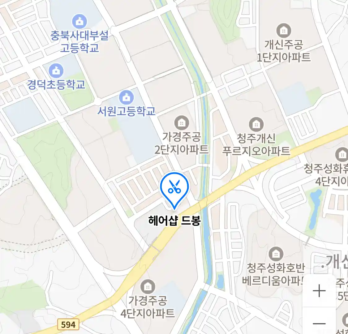 헤어샵 드봉 위치