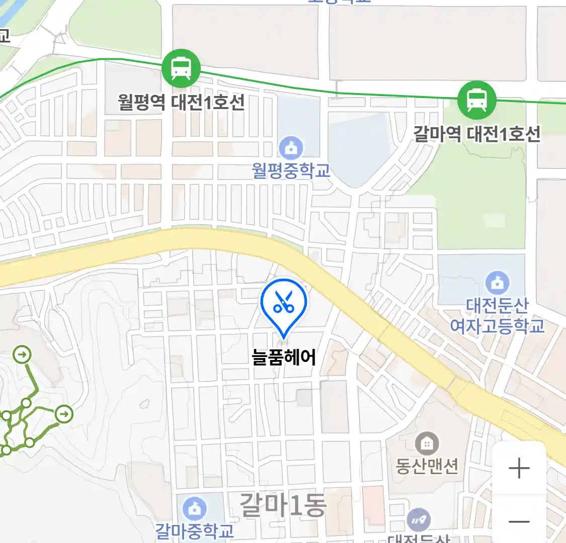 늘품헤어 위치