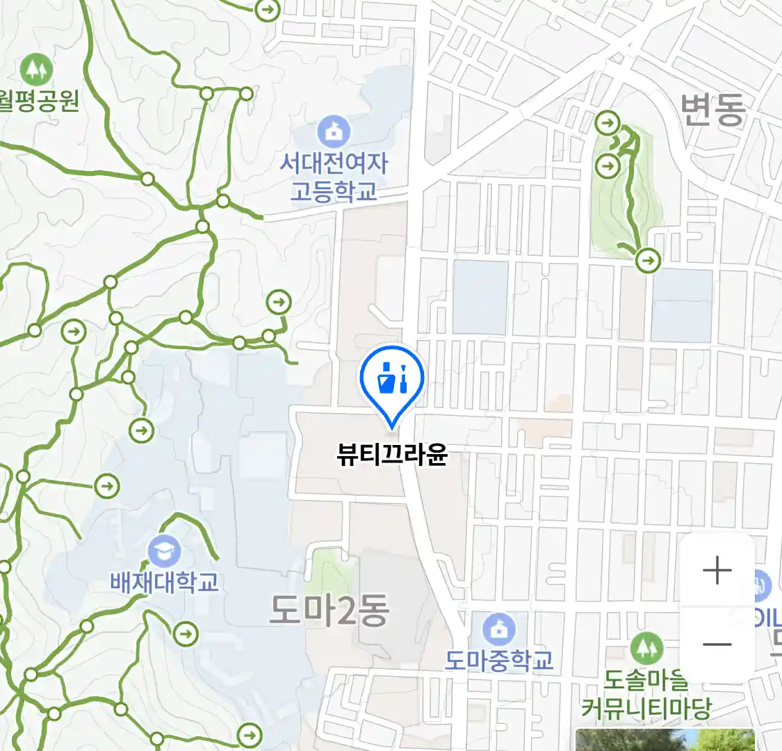 뷰티끄라윤 위치