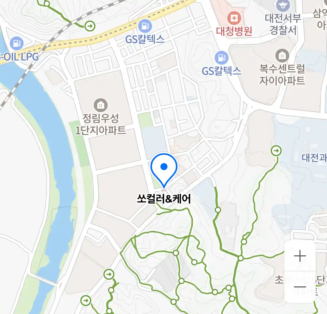 쏘컬러&케어 위치