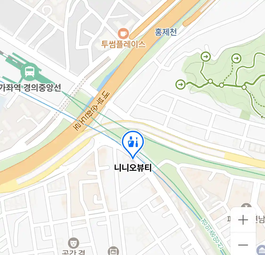 니니오뷰티 위치