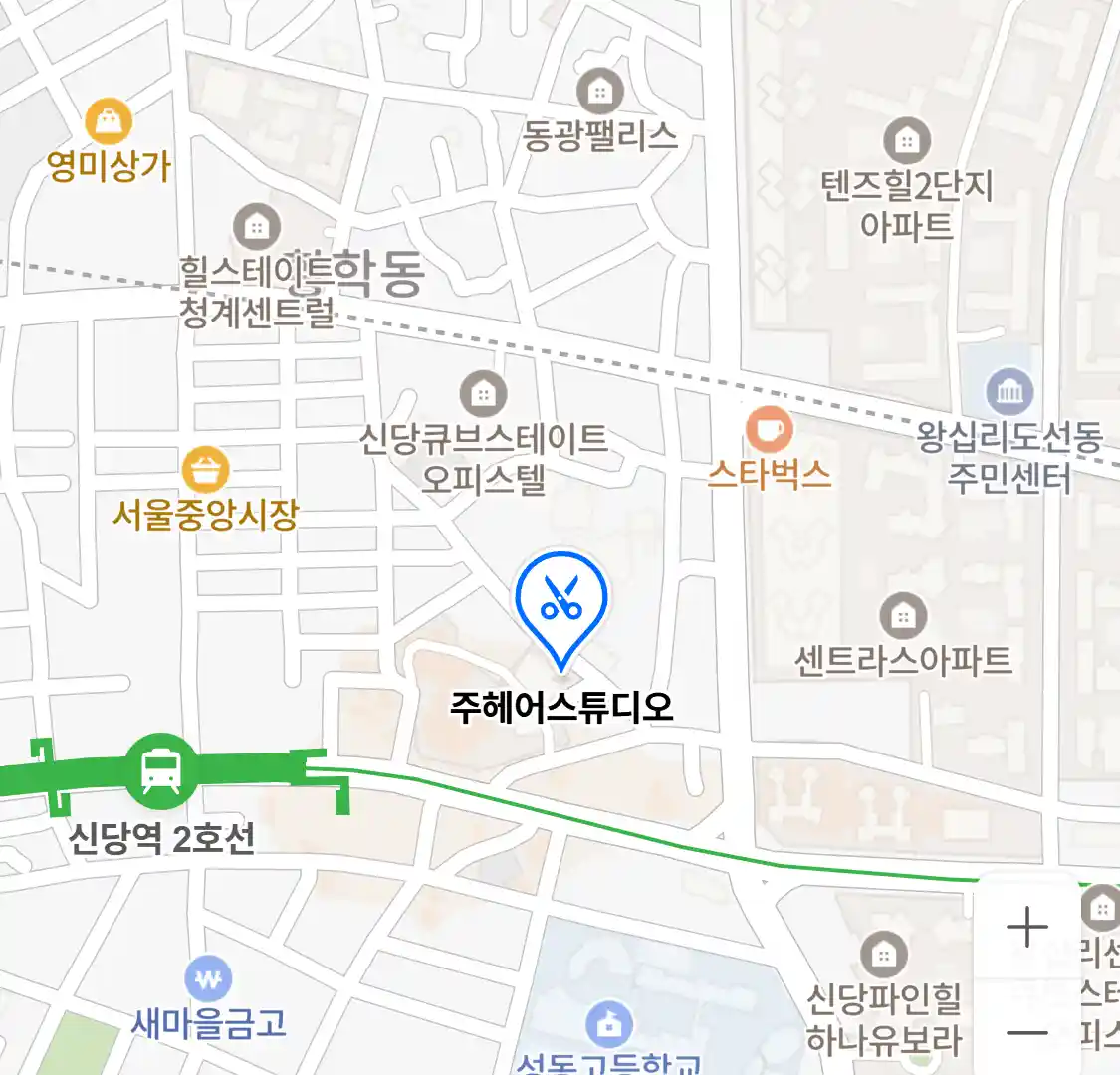 주헤어스튜디오 위치
