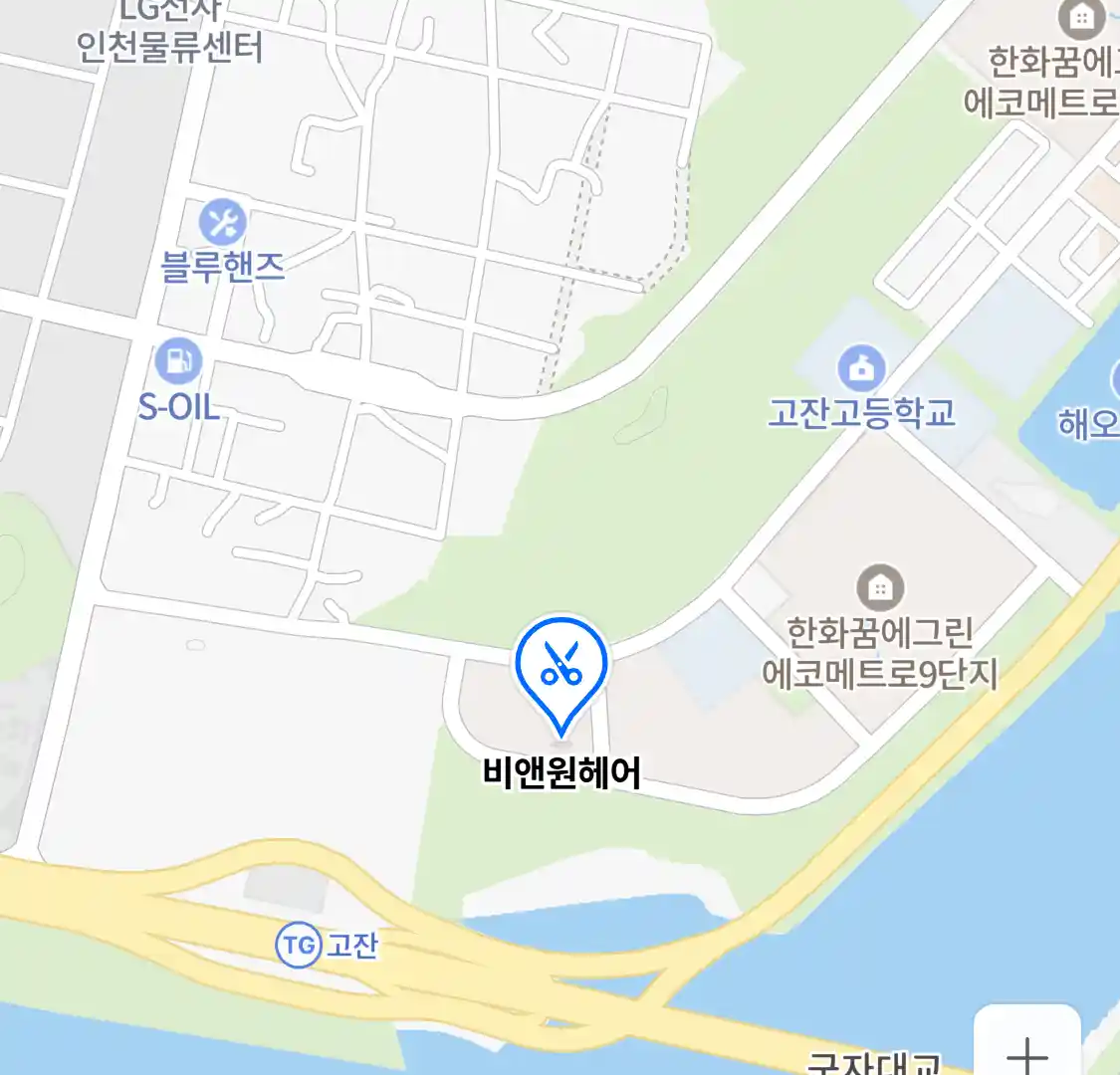비앤원헤어 위치