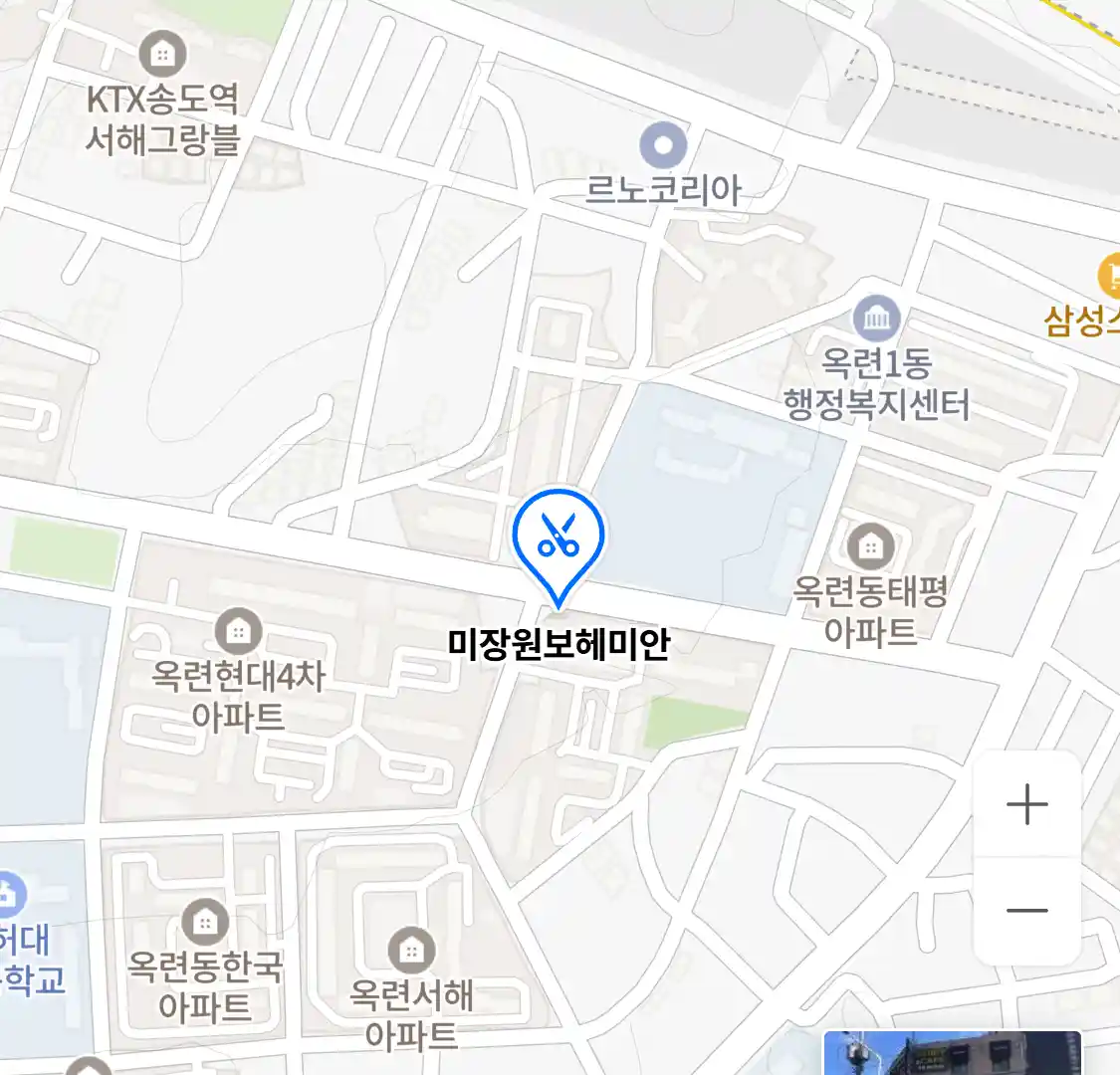 미장원보헤미안 위치