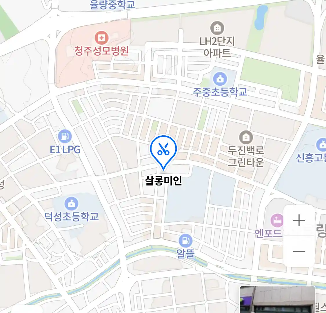 살롱미인 위치