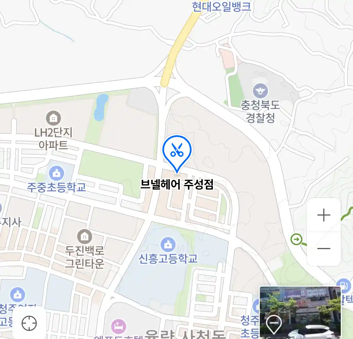 브넬헤어 주성점 위치