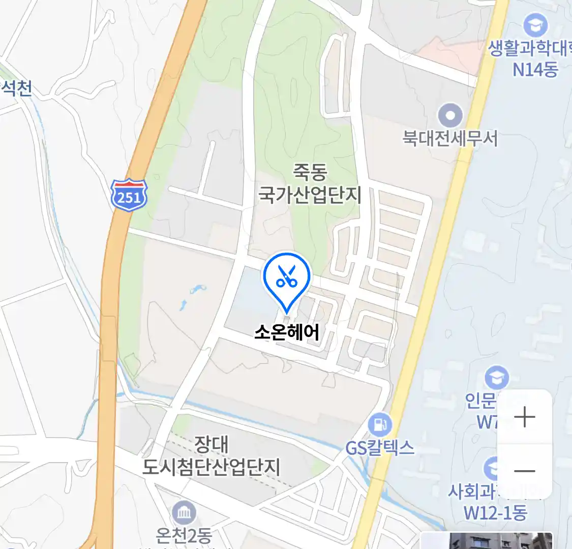 소온헤어 위치