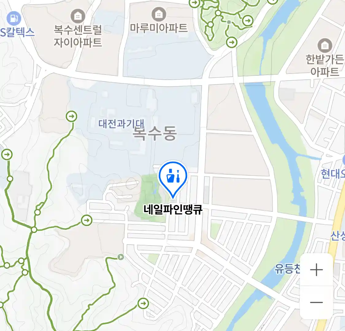 네일파인땡큐 위치