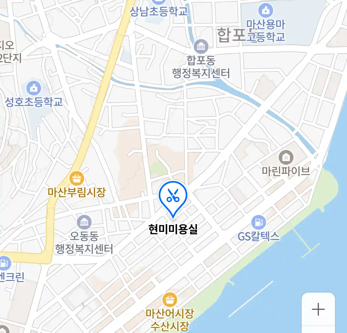 현미미용실 위치