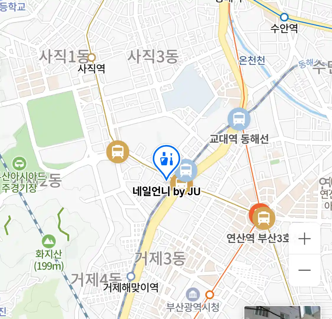 네일언니 by JU 위치