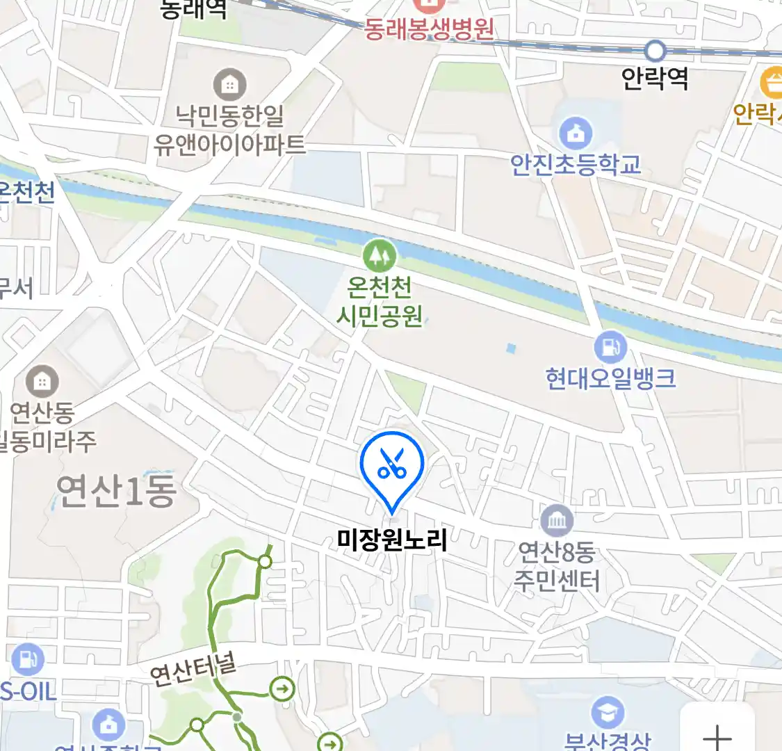 미장원노리 위치