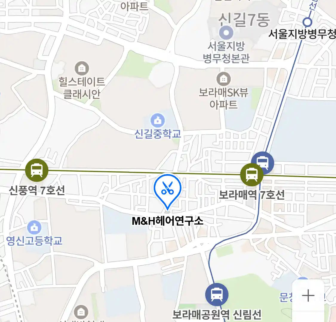 M&H헤어연구소 위치